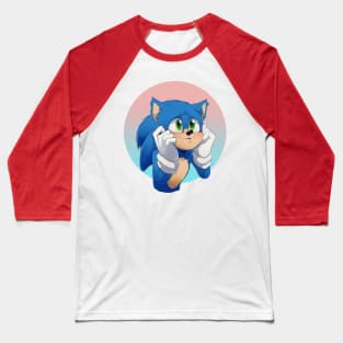 happy sonic Baseball T-Shirt